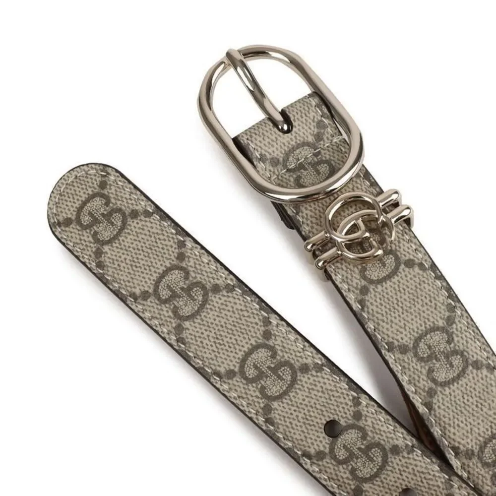 Oval Buckle Gg Belt
